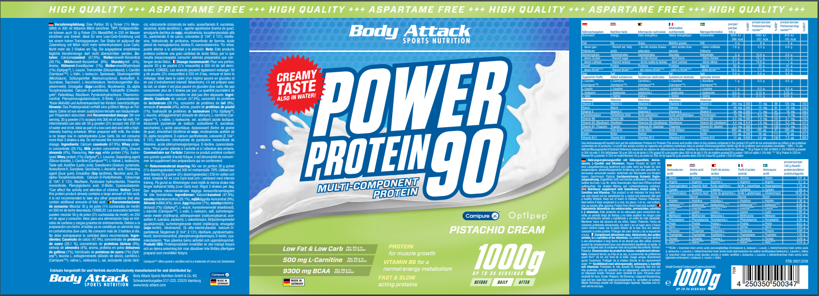 Power Proti 90 Pistachio Power Proti 90 Pistachio