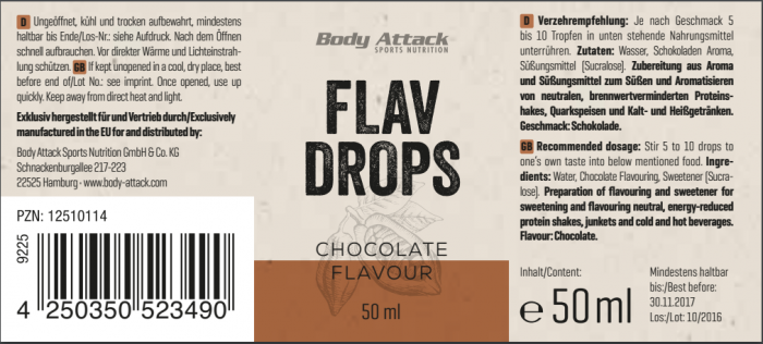 Flav Drops Chocolate