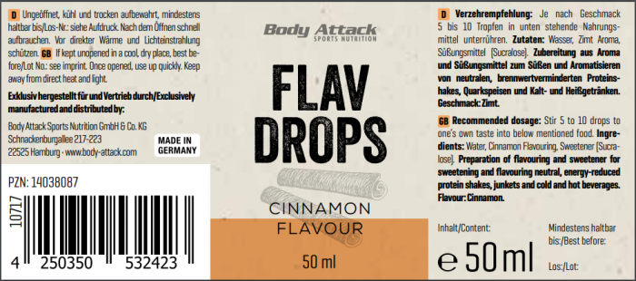 Flav Drops Cinnamon