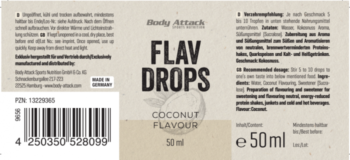 Flav Drops Coconut