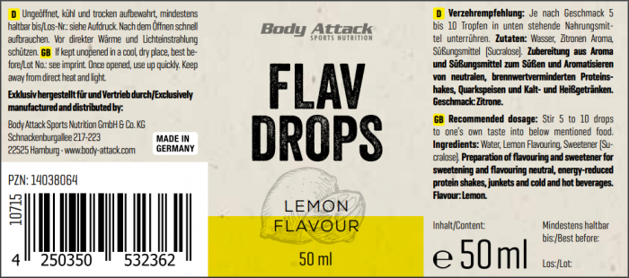 Flav Drops Lemon