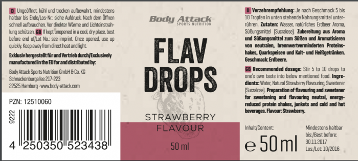 Flav Drops Strawberry