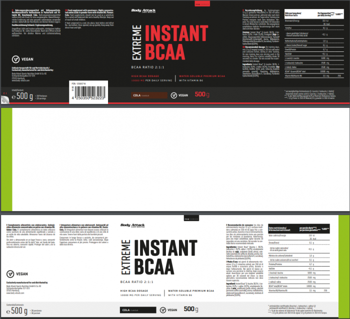 Instant BCAA Cola